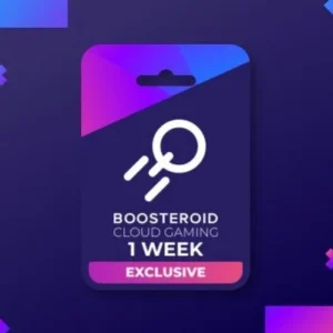 Buy Boosteroid Cloud Gaming 1 Week Global Official website