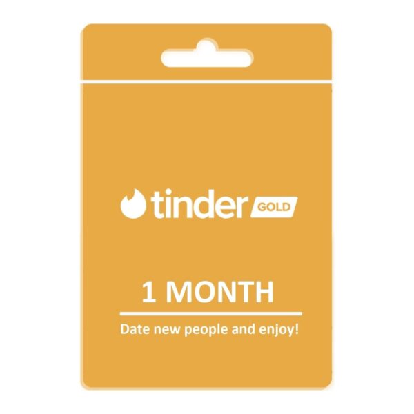 Tinder Gold 1 Month